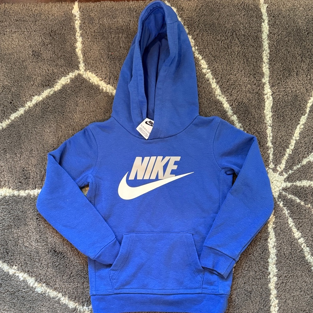 Nike Kids Royal Blue Hoodie Size 4t